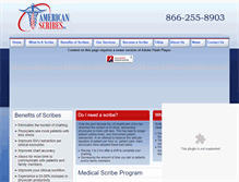 Tablet Screenshot of americanscribes.com